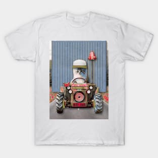 Trucker Kitty T-Shirt